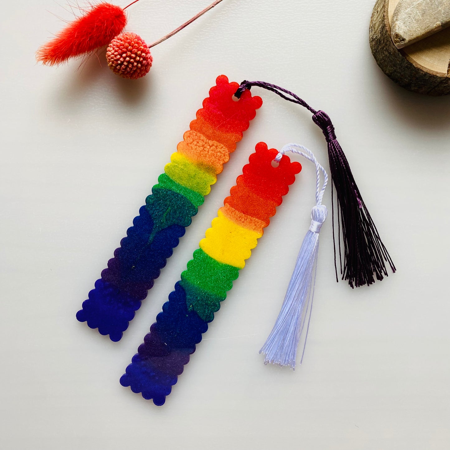 Boekenlegger regenboog