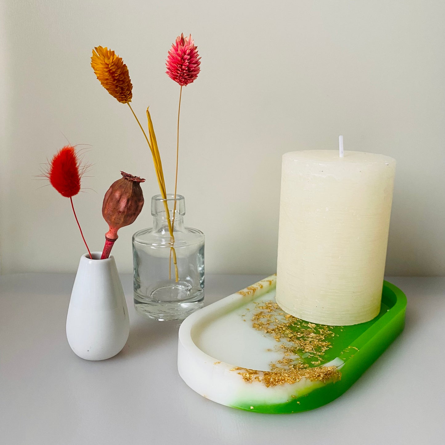Ovaal - groen chic